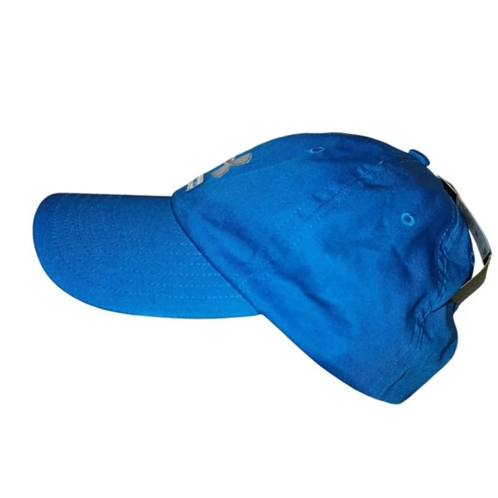 Under Armour Men's Baseball‎ Cap Blue Adjustable Strap Logo Embroidered